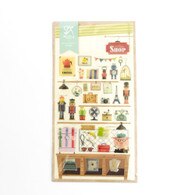 Iwako, Japanese, Stickers, Fluffy, House